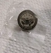 Republican Presidential Task Force Platinum Pin 2004 New In Plastic