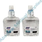 *2-Bottles* Purell Advanced Hand Sanitizer Luxurious Foam 1200mL Clear 1909-02