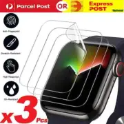 3PCS For Apple Watch iWatch Series 10 9 8 7 SE 41 40 44 45mm Screen Protector