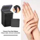 Moisture Removing Nail Wipes Non-abrasive Lint-free for Easy Manicure Polish