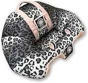Hugaboo The Original Infant Sitting Chair | 2nd Edition | Pink Snow Leopard