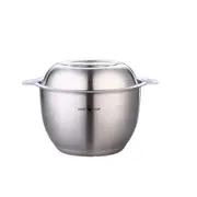 Cover Band Household 304 Stainless Steel Bowl Kitchen Oil Seasoning Basin Of Large Capacity Storage Tanks Soup Bowl