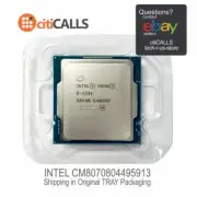 Intel CM8070804495913 CPU Xeon E-2334 4C 8T 3.4GHz 8M 1200 Tray