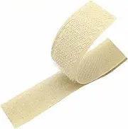 Generic Hook and Loop Tape Sew On 1.5 inch Beige Non-Adhesive Nylon Fabric Fastener Set for Clothes Bags Shoes Backpacks DIY Crafts