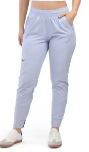 XL NWT Women's Under Armour Purple Unstoppable Ankle Length Joggers Pants