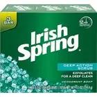 Irish Spring Deep Action Scrub Soap, 3.7 Oz, 3 Bars, 2 Pack