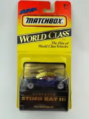 Matchbox Super World Class Corvette Sting Ray III 1993