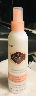 Hask Cactus Water 5 in 1 Leave-in Spray Prickly Pear Seed Oil Nourish Hair 6 OZ