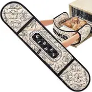 Oven Mitts and Pot Holders,Heat Resistant Double Oven Gloves,Cooking Oven Glove Mitts,Double Oven Mitt Pot Holder, Anti-Scald Gloves Long-Lasting Design for Cooking Enthusiasts