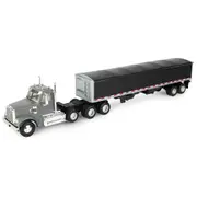 Freightliner 122SD Semi with Grain Trailer 1:32 Scale