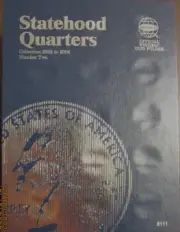 #8111 WHITMAN FOLDER FOR Washington Statehood Quarters 2002-2005