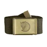 【OUTDOORZ】FJALLRAVEN-FR77297 CANVAS BRASS BELT銅皮帶頭 帆布皮帶-4CM