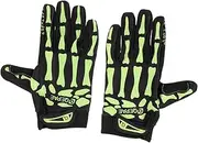 [BESPORTBLE] 2 Pairs Motorcycles Gloves Winter Gloves Women Touch Screen Skull Pattern Warm Hand Cover Outdoor Hiking Size