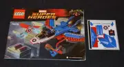 76076 INSTRUCTION BOOKLET & ORIGINAL STICKERS ONLY For Set # 76076 ~ Lego Marvel