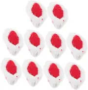 10pcs Diy Craft Rabbit Ears Hairpin Decorations Bunny Ears for Hairpins Jewelry