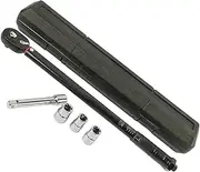 Wheel Torque Wrench | Chrome Vanadium Steel Ratchet Wrenches | Portable Metal Spanner Tool for Automobile Machinery Electrical Motorcycle