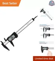 6" Digital Caliper - Precise Measuring Tool with Inch and Millimeter Conversion