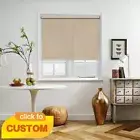 50% Blackout Roller Blinds Light Filtering Window Blind (60~210)x220/240cm Drop