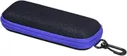 [Generic] Denim Fabric Glasses Box Zipper Sunglasses Protection Container Eyeglasses Case