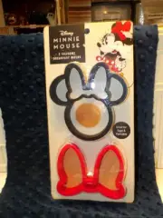 Disney MINNIE MOUSE Silicone Molds Great for Pancakes or Eggs – New