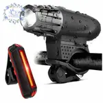 BIKE LIGHTS BICYCLE LIGHTS FRONT AND BACK USB RECHARGEABLE B