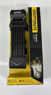 KRYPTONITE KEEPER 510 Folding Lock: 100cm 3mm Black NEW