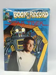 Star Trek The Robot Masters Book & Record Set Peter Pan Records 1979 Sealed