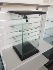 CHEAP Lockable Counter Top Glass Display Cabinet. Available Now