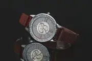 Boyce Women’s Watch-Angel B High Fashion Precious Stone Dial With Red Band