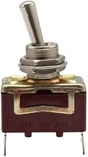 EKSIL 1 PC New SPST On-Off Toggle Switches 15A 250V