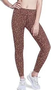 [GuoChe] Yoga Leggings for Women High Waist Tummy Control Merry Christmas Holiday Ethnic Activewear High Waisted Tummy