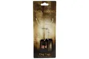 Twilight New Moon Dog Tags Set of 2 (Jacob & Tribe Tattoo)
