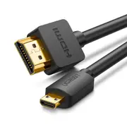 Ugreen 3m Micro HDMI to HDMI Cable GOLD PLATED 4K HD TV to Camera Tablet GoPro