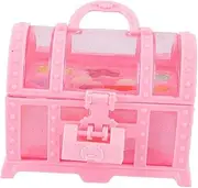 JOINPAYA Makeup Toys for Kids Girls Makeup Kit Storage Box for Pretend Play Color
