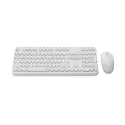 Rapoo X260S Wireless Optical Mouse Keyboard Black 10M Spill Resist