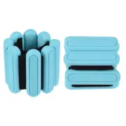 Adjustable Ankle Weights for Women 2Lbs Training Wrist Bracelets for Yoga Blue