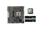 SuperMicro H13SAE-MF B650 AM5 Motherboard With AMD ryzen 7600X ES DDR5 ,32GB RAM