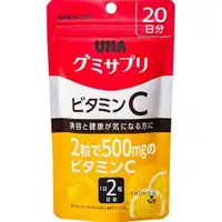 在飛比找DOKODEMO日本網路購物商城優惠-[DOKODEMO] 烏哈風味的糖軟糖補充維生素C 20天4