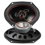 Audiopipe Redline Speaker 6X8" 3-Way (Pair) 300 W; Pp Electroplate Cone Csl6803R