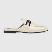 Gucci Princetown Horsebit Web Slippers ( Full Sizes Availability )