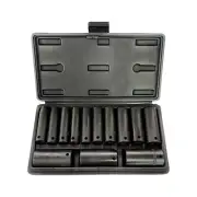 PK Tools 3/8" Dr 6pt Metric Deep Impact Socket Set - 13pc