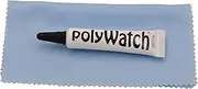 Polywatch Poly Watch Plastic Crystal Glass Polish & Scratch Remover Repair Tool with blue cloth