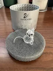 Swarovski, Mini Kitty Cat Pets Corner Figurine 1982 MIB Complete