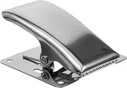 LAPYAPPE 1Set Stainless Steel Fish Cleaning Clamp Durable Fish Processing Tool with Deep Mouth Design for Secure Grip Screw Bait Clamp Essential for Fish Preparation and Cleaning
