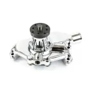 SBC High Flow Mechanical Chrome Aluminum SN Water Pump