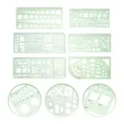 Drawing Stencils Circle Templates for Drafting Crafts Journaling