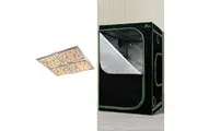 Green Fingers Grow Tent 4500W LED Grow Light Hydroponics Kits System 1.2x1.2x2M