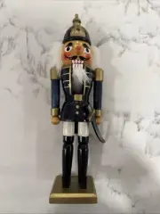 Nutcracker 12inch Tall Royal Blue Christmas Decor German