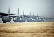 US Air Force USAF C-130 Hercules aircraft 12X18 Photograph