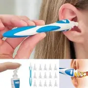 Ear Wax Remover Tool Ear Cleaner With Soft Silicone 16 Replacement Tips Simple